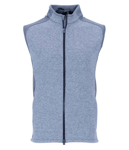 Sequoia Luxe Vest in Light Grey Heather by Greyson