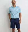 Costanzo Geo Performance Jersey Polo in Meadow by Peter Millar