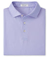 Gingham Performance Jersey Polo in Seaside Blue by Peter Millar
