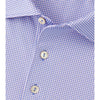 Gingham Performance Jersey Polo in Seaside Blue by Peter Millar