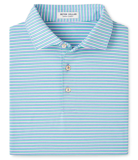 Lenway Performance Jersey Polo in Seaside Blue by Peter Millar