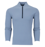 Siaconsent Quarter-Zip in Moonstone by Greyson