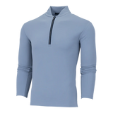 Siaconsent Quarter-Zip in Moonstone by Greyson