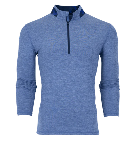 Guide Quarter-Zip in Falcon by Greyson