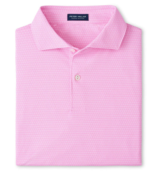 Jukebox Performance Jersey Polo in Dogwood by Peter Millar