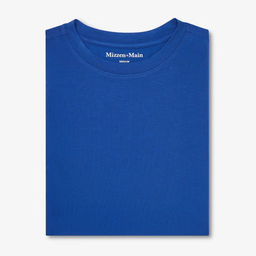 Knox T-Shirt in Cobalt by Mizzen+Main
