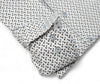 Orbit Square Medallion Sport Shirt in White/Black/Tan by Marcello