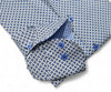 Navy Cross Medallion Sport Shirt in Navy by Marcello