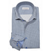 Navy Cross Medallion Sport Shirt in Navy by Marcello