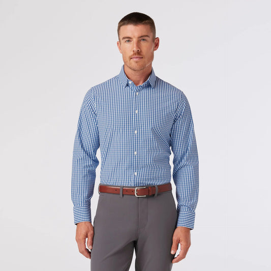 Leeward Dress Shirt in Set Sail Alamo Gingham by Mizzen+Main
