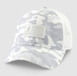 Monoflag Camo Performance Hat in White by Johnnie-O