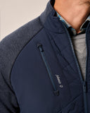 Weller Lightweight Performance Fleece Jacket in Navy by Johnnie-O