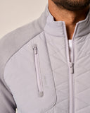 Weller Lightweight Performance Fleece Jacket in Seal by Johnnie-O