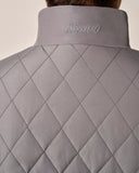 Juno Quilted Snap Jacket in Concrete by Johnnie-O