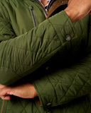 Juno Quilted Snap Jacket in Mangrove by Johnnie-O