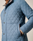 Juno Quilted Snap Jacket in Sailor by Johnnie-O