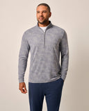 Dowell Performance Fleece Camo 1/4 Zip Pullover in Seal by Johnnie-O