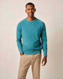 Taber Crewneck Sweatshirt in Rainwashed by Johnnie-O