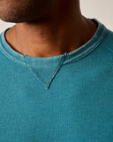 Taber Crewneck Sweatshirt in Rainwashed by Johnnie-O