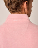 Castro 1/4 Zip Pullover in Rose by Johnnie-O