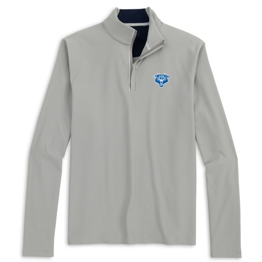University of Kentucky Hoppin Performance Quarter-Zip Pullover in Seal by Johnnie-O
