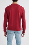 Willard Drirelease® Crewneck Sweatshirt in Malibu Red by Johnnie-O