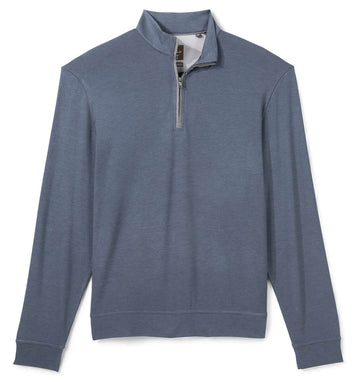 Tahoe Quarter Zip in Navy by Johnnie-O