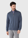 Tahoe Quarter Zip in Navy by Johnnie-O