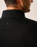 The Sully 1/4 Zip Pullover in Black by Johnnie-O