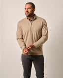 The Sully 1/4 Zip Pullover in Cedar by Johnnie-O