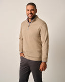 The Sully 1/4 Zip Pullover in Cedar by Johnnie-O