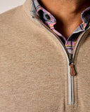 The Sully 1/4 Zip Pullover in Cedar by Johnnie-O