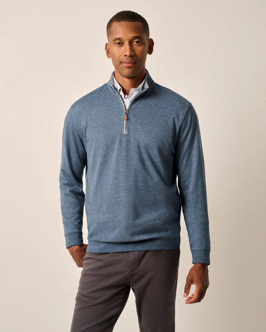 Sully 1/4 Zip Pullover in Helios Blue by Johnnie-O