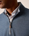 Sully 1/4 Zip Pullover in Helios Blue by Johnnie-O