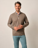 The Sully 1/4 Zip Pullover in Maple by Johnnie-O