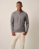 The Sully 1/4 Zip Pullover in Volcano by Johnnie-O