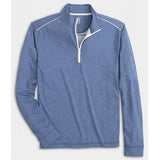 Wells PREP-FORMANCE 1/4 Zip Pullover in Lake by Johnnie-O