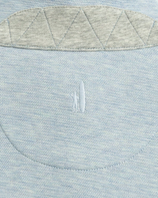 Hanks Lightweight Textured 1/4 Zip Pullover in Maliblu by Johnnie-O