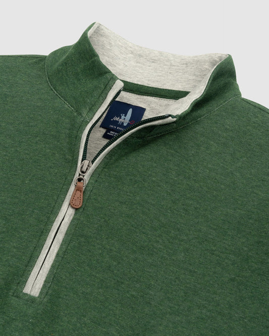 Sully 1/4 Zip Pullover in Green by Johnnie-O