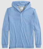 Woodley Cotton T-Shirt Hoodie in Maliblu by Johnnie-O