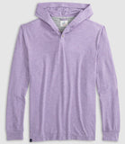 Woodley Cotton T-Shirt Hoodie in Tulip by Johnnie-O