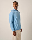 Woodley Cotton T-Shirt Hoodie in Maliblu by Johnnie-O