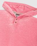 Zed T-Shirt Hoodie in Guava by Johnnie-O