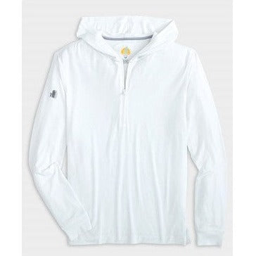 Nicklaus Performance T-Shirt Hoodie in White by Johnnie-O