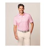 Gaston Printed Jersey Performance Polo in Paloma by Johnnie-O