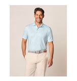 Gaston Printed Jersey Performance Polo in Riviera by Johnnie-O