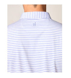 Reese Striped Jersey Performance Polo in Galaxy by Johnnie-O