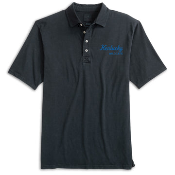 University of Kentucky Coastal Wash Original Polo in Black by Johnnie-O