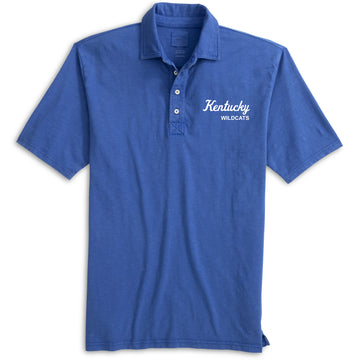University of Kentucky Coastal Wash Original Polo in Royal by Johnnie-O