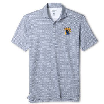 University of Kentucky Hex Performance Jersey Polo in Black by Johnnie-O